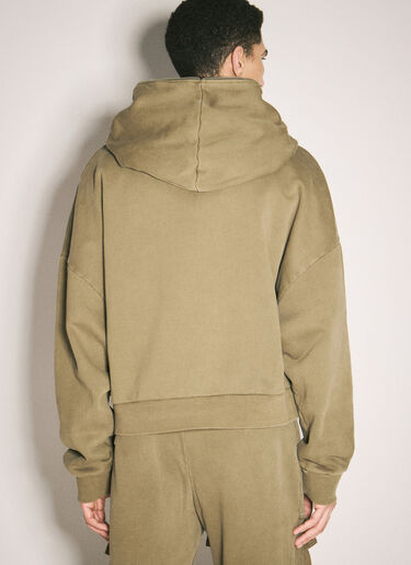 Entire Studios Eternal Zip Hooded Sweatshirt Green ent0157031