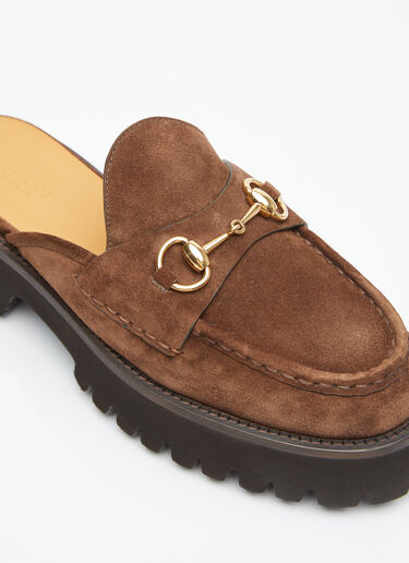 Gucci Horsebit Mules Brown guc0254029