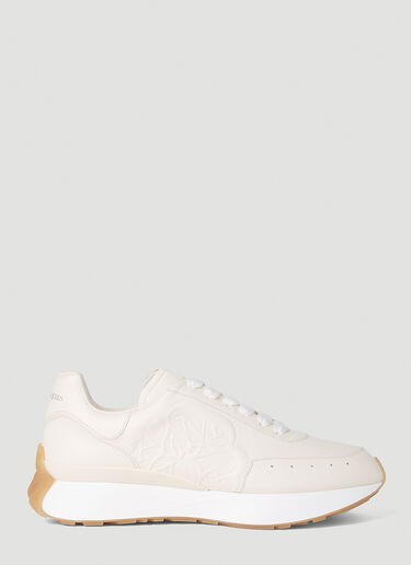 Alexander McQueen Sprint Runner Sneakers Cream amq0151047