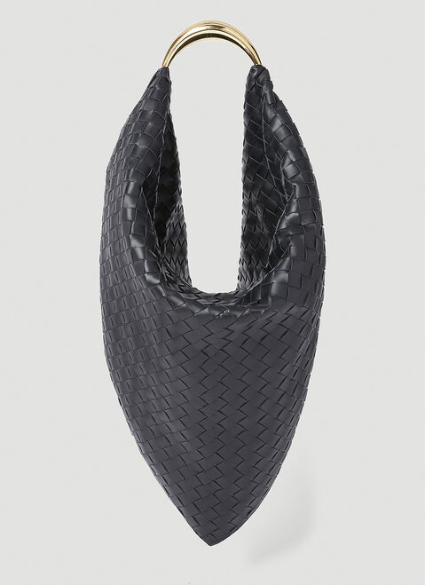 Saint Laurent Foulard Shoulder Bag Black sla0244035