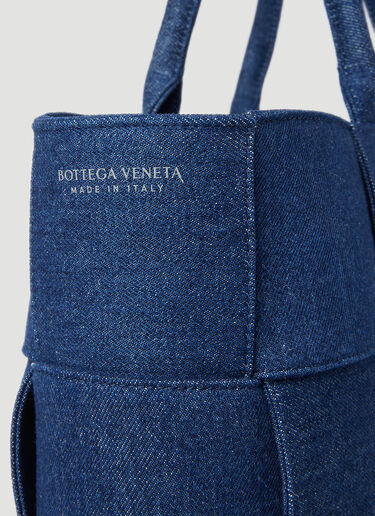 Bottega Veneta Arco Denim Tote Bag Blue bov0352007