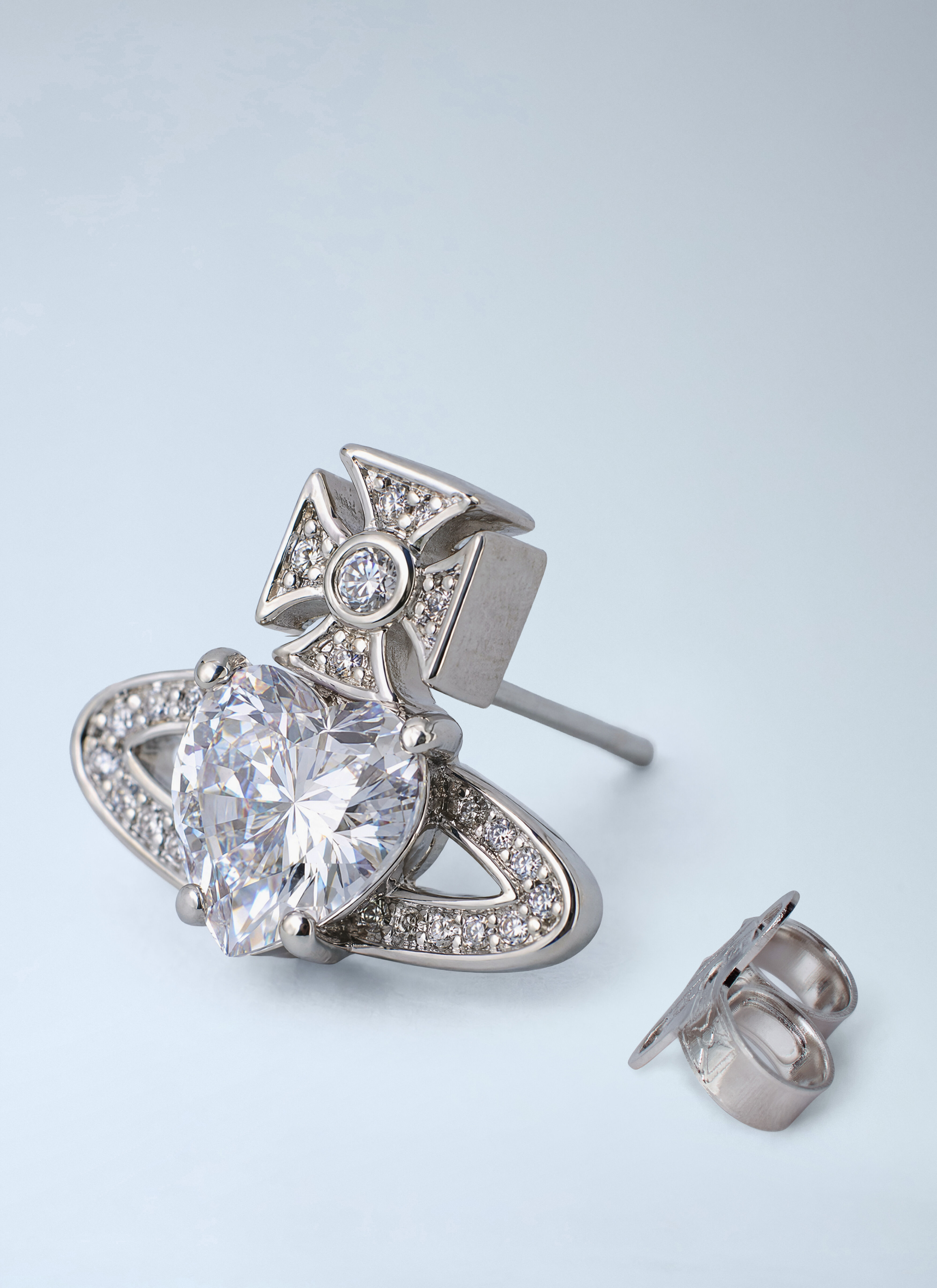 Vivienne Westwood Women's' Ariella Earrings in Silver | LN-CC®