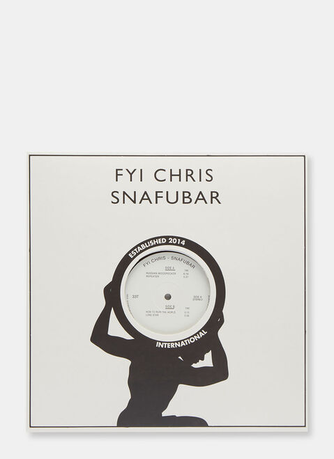 Good Morning Tapes FYI CHRIS - SNAFUBAR (12'' EP) White gmt0338009