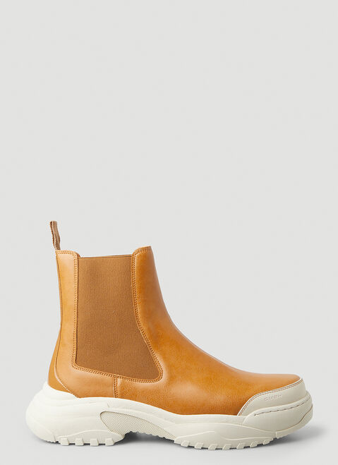 GmbH Faux-Leather Chelsea Boots 블랙 gmb0150001