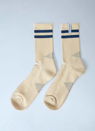 LN-CC® - District Vision: Zonal Organic Cotton Socks - Cream District Vision Zonal Organic Cotton Socks Cream dtv0366003