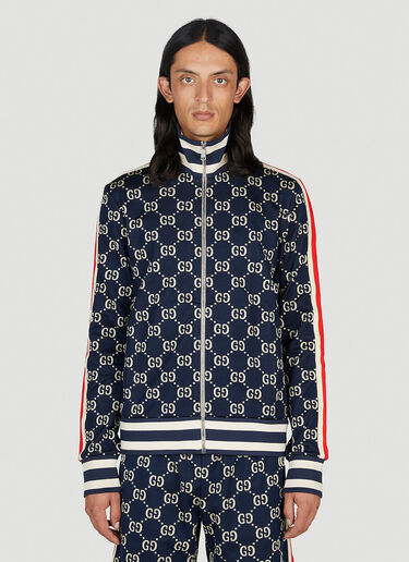 Gucci GG Jacquard Track Jacket Navy guc0153018