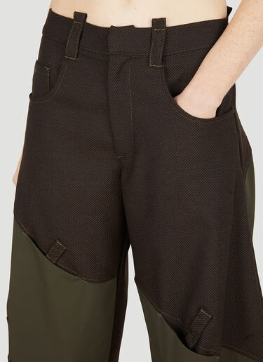 Paula Canovas del Vas Bombacho Pants Khaki pcd0250004