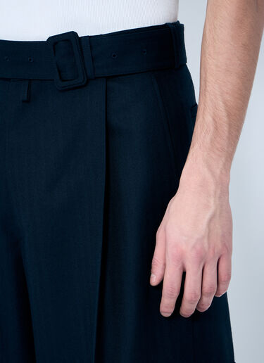 Dries Van Noten Pier Pinstripe Pants Navy dvn0158008