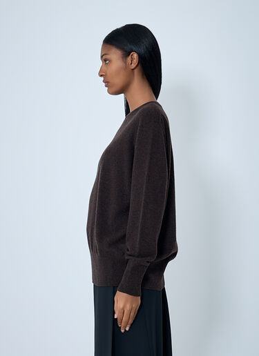 The Row Leilani Sweater Brown row0262015