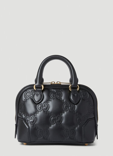 Gucci GG Matelassé 绗缝手提包 黑色 guc0251106