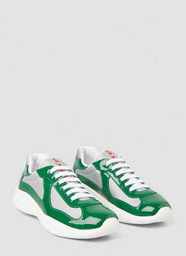 Prada America’s Cup Sneakers Green pra0147053