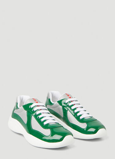 Prada americas cup sneakers green Clearance