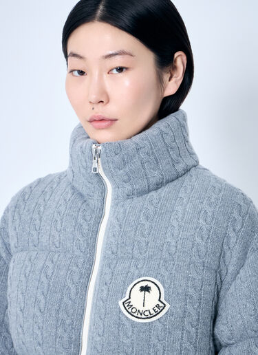 8 Moncler Palm Angels Austru Jacket Grey mpa0259002