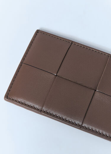 Bottega Veneta 카세트 카드홀더 브라운 bov0258031