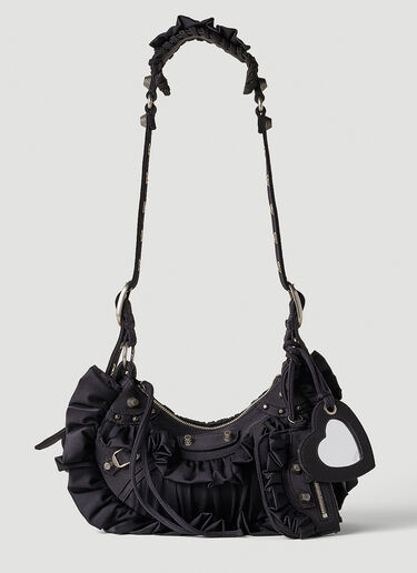 Balenciaga 르 카골 러플 XS 숄더백 블랙 bal0251099