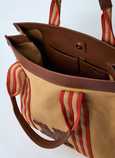 Max Mara Palau 帆布托特包  棕色 max0260017