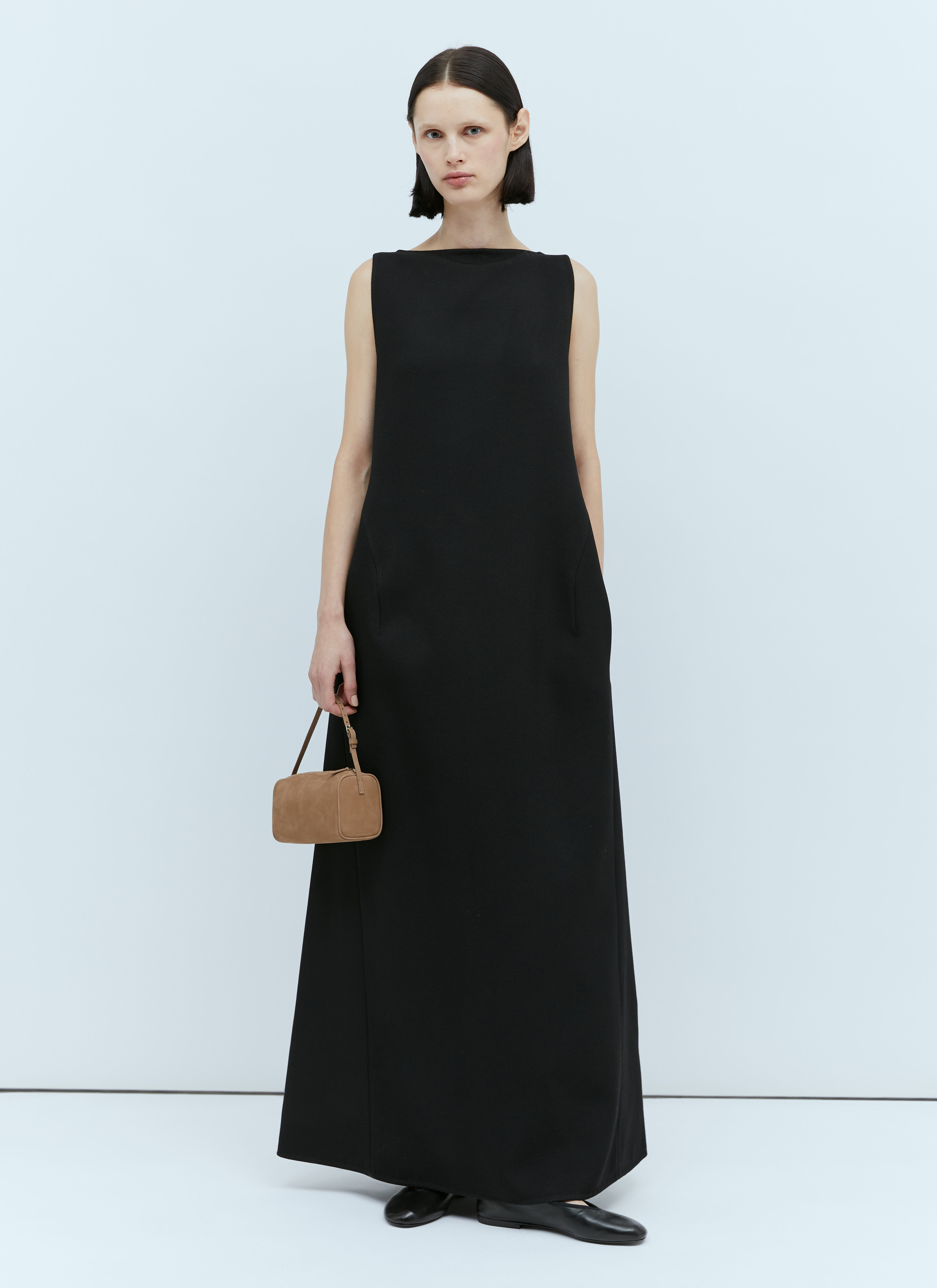 Versace Rhea Wool Dress Black vrs0253009