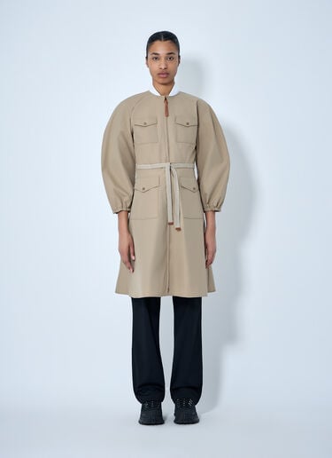 Moncler Belted Utility Jacket Beige mon0264021