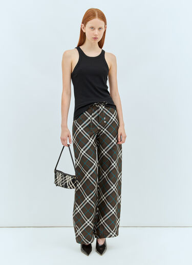 Check Mini Shoulder Bag Burberry Check Mini Shoulder Bag Black bur0257027