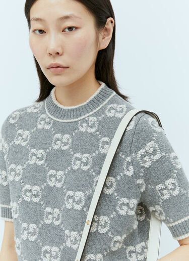 ウールブークレジャカードトップス Gucci ウールブークレジャカードトップス グレー guc0254011