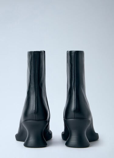 LN-CC® - Camper: Louise Wedge-Heel Ankle Boots - Black Camper Louise Wedge-Heel Ankle Boots Black cim0266025