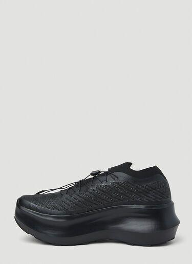 Comme des Garçons x Salomon Pulsar Platform Sneakers Black cds0351001