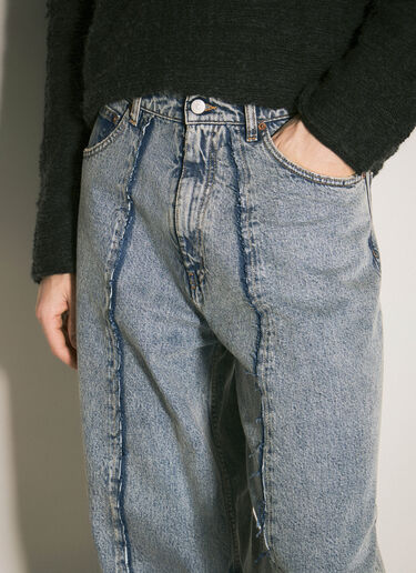 MM6 Maison Margiela Ballon 拼接牛仔裤 浅蓝色 mmm0157009