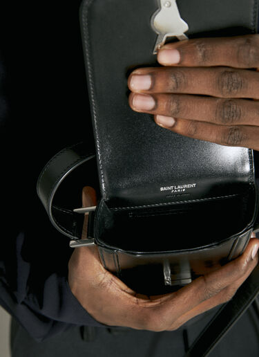 Saint Laurent Solferino Mini Crossbody Bag Black sla0154044