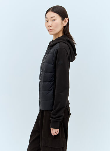 Moncler 衬垫拉链开衫 黑色 mon0257047