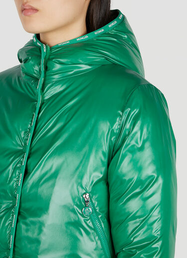 Moncler Malp ファジージャケット グリーン mon0251001