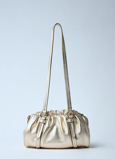 Miu Miu Joie Leather Mini Shoulder Bag Beige miu0259032