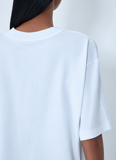 Marni Logo Motif T-Shirt White mni0263011