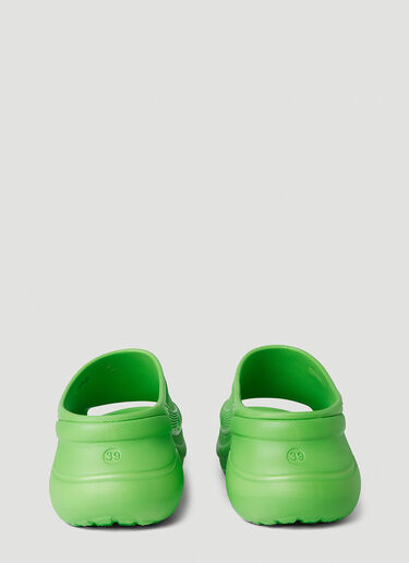 Balenciaga x Crocs Platform Pool Slides Green bal0249132