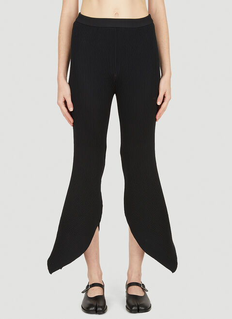 Issey Miyake フルイディティ アーク パンツ ホワイト ism0254004