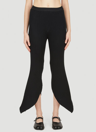 Issey Miyake Fluidity Arc Pants Black ism0251002