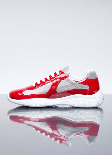 Prada America's Cup Sneakers Red pra0155017