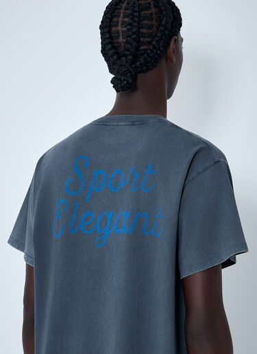 Logo Motif Cotton Jersey T-Shirt Gallery Dept. Logo Motif Cotton Jersey T-Shirt Black gdp0162055