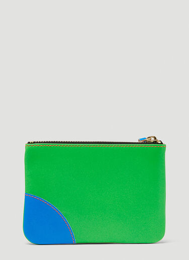 Comme des Garçons Wallet Super Fluo Leather Wallet Orange cdw0346013