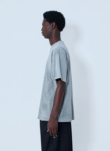 Balenciaga Logo Motif T-Shirt Grey bal0164007
