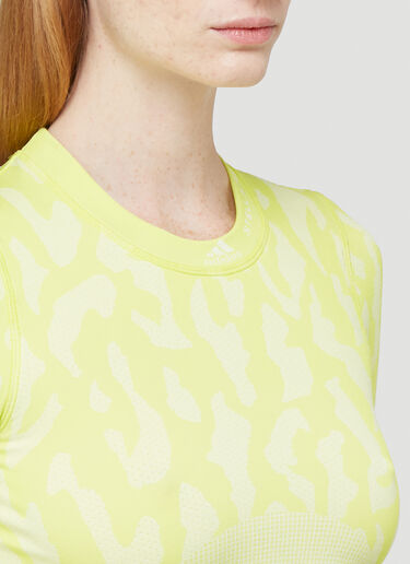 TruePurpose Seamless Crop Top adidas by Stella McCartney TruePurpose Seamless Crop Top Yellow asm0243017