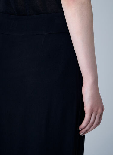 TOTEME High Slit Skirt Black tot0261058