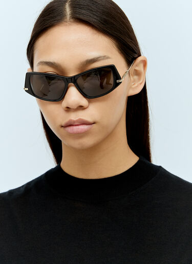 Cat-Eye Logo Sunglasses Burberry Cat-Eye Logo Sunglasses Black lxb0255002