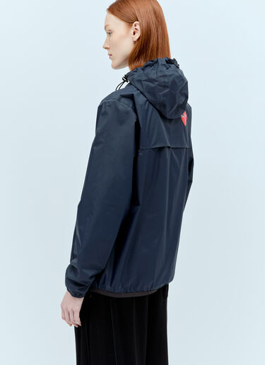 x K-WAY Windbreaker Jacket Comme Des Garçons PLAY x K-WAY Windbreaker Jacket Blue cpl0355001