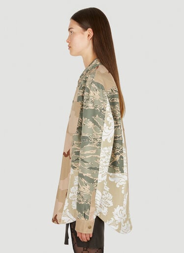 Desert Damask Over Shirt Marine Serre Desert Damask Over Shirt Beige mrs0350002