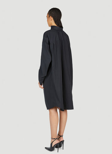 Balenciaga Swing Shirt Dress Black bal0253016
