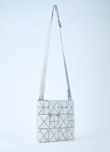 Bao Bao Issey Miyake Font Shoulder Bag White bao0261009