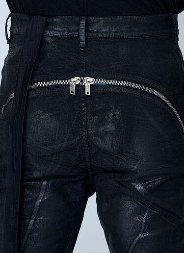 Rick Owens DRKSHDW Bolan 香蕉牛仔裤  黑色 drk0160004