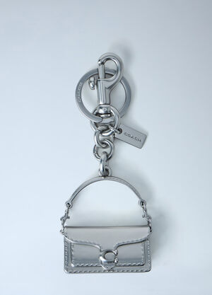 Coach Bag Charm Silver coa0263032