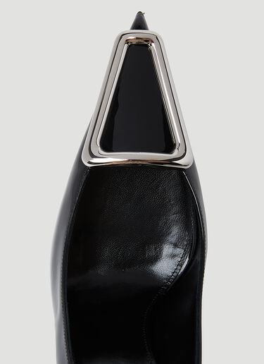 Saint Laurent Patent Leather Pumps Black sla0253079