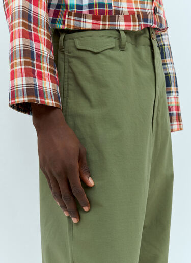 Engineered Garments 军官裤  绿色 egg0156014